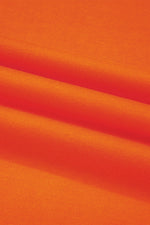 Load image into Gallery viewer, Fiery Red Varsity Striped Detail Drop Shoulder Oversized Sweatshirt - Fashion Queen - 18