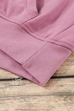 Load image into Gallery viewer, Bonbon Fleece Lined Zip Up Stand Collar Thumbhole Sleeve Sweatshirt - Fashion Queen