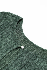 Load image into Gallery viewer, Mist Green Ribbed Keyhole Short Sleeve Wide Leg Jumpsuit - Fashion Queen - 7