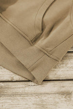 Load image into Gallery viewer, Bonbon Fleece Lined Zip Up Stand Collar Thumbhole Sleeve Sweatshirt - Fashion Queen