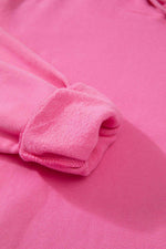 Load image into Gallery viewer, White Fleece Lined Kangaroo Pocket Drawstring Chunky Hoodie - Fashion Queen