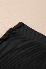 Load image into Gallery viewer, Light Grey Solid Color Loose Tunic Top and Slim Shorts Set - Fashion Queen