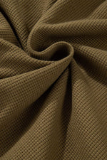 Load image into Gallery viewer, Beige Quilted Textured Patchwork Loose Fit Hooded Jacket - Fashion Queen