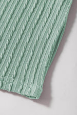 Load image into Gallery viewer, Sleet Solid Color Textured Flutter Sleeve Top - Fashion Queen