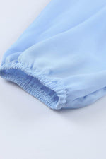 Load image into Gallery viewer, V Neck Long Sleeve Ruffle Tiered Mini Dress - Fashion Queen