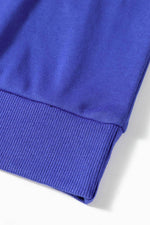 Load image into Gallery viewer, Black Tinsel Game Day Drop Shoulder Graphic Sweatshirt - Fashion Queen