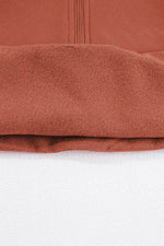 Load image into Gallery viewer, Bonbon Fleece Lined Zip Up Stand Collar Thumbhole Sleeve Sweatshirt - Fashion Queen