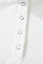 Load image into Gallery viewer, Beau Blue Colorblock Snap Buttons Pullover Sweatshirt