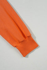 Load image into Gallery viewer, Black Tinsel Game Day Drop Shoulder Graphic Sweatshirt - Fashion Queen