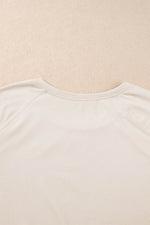 Load image into Gallery viewer, Seagrass Raw Hem Loose Tee and Wide Leg Pants Set - Fashion Queen