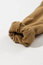 Load image into Gallery viewer, Light Grey Solid Kangaroo Pocket Half Zipper Oversized Hoodie - Fashion Queen