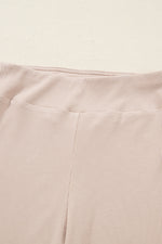 Load image into Gallery viewer, Jet Stream Solid Color Oversize Slit Sweatshirt Ribbed Leggings 2pcs Set