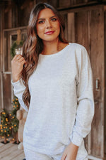 Load image into Gallery viewer, Long Sleeve Pullover and Jogger Pants Lounge Set - Fashion Queen - 6