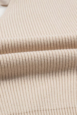 Load image into Gallery viewer, Black Lantern Sleeve V Neck Knot Back Sweater - Fashion Queen