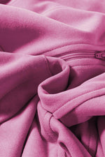 Load image into Gallery viewer, Bonbon Fleece Lined Zip Up Stand Collar Thumbhole Sleeve Sweatshirt - Fashion Queen