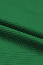 Load image into Gallery viewer, Black Textured Loose Fit T Shirt and Drawstring Pants Set