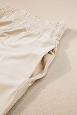 Load image into Gallery viewer, Seagrass Raw Hem Loose Tee and Wide Leg Pants Set - Fashion Queen