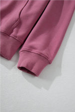 Load image into Gallery viewer, White Fleece Lined Kangaroo Pocket Drawstring Chunky Hoodie - Fashion Queen