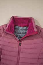 Load image into Gallery viewer, Myosotis Solid Color Quilted Zip-up Puffer Jacket - Fashion Queen