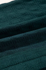 Load image into Gallery viewer, Light French Beige Lattice Textured Split Neck Tank Top - Fashion Queen