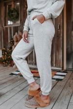 Load image into Gallery viewer, Long Sleeve Pullover and Jogger Pants Lounge Set - Fashion Queen - 24