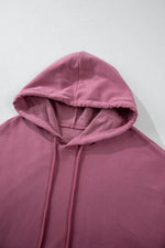 Load image into Gallery viewer, White Fleece Lined Kangaroo Pocket Drawstring Chunky Hoodie - Fashion Queen