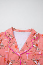 Load image into Gallery viewer, Blossom Cowgirl Country Print Pajamas Set - Fashion Queen