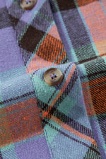 Load image into Gallery viewer, Red Plaid Print Loose Vintage Shirt - Fashion Queen