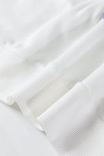 Load image into Gallery viewer, Black Tinsel Game Day Drop Shoulder Graphic Sweatshirt - Fashion Queen