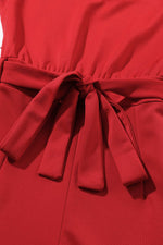 Load image into Gallery viewer, Blue Belted Wide Leg Jumpsuit - Fashion Queen