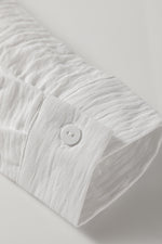 Load image into Gallery viewer, White Pure Color Patch Pocket Shirt