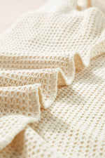 Load image into Gallery viewer, Pink Fringe Trim Textured Short Two Piece Set - Fashion Queen