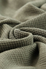 Load image into Gallery viewer, Black Textured Sleeveless V-Neck Pocketed Casual Jumpsuit - Fashion Queen