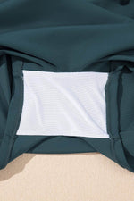 Load image into Gallery viewer, Pink Solid Pocketed Crossover High Waist Swim Skort - Fashion Queen