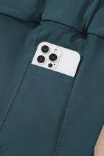 Load image into Gallery viewer, Pink Solid Pocketed Crossover High Waist Swim Skort - Fashion Queen