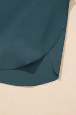 Load image into Gallery viewer, Pink Solid Pocketed Crossover High Waist Swim Skort - Fashion Queen