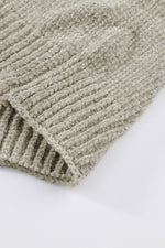 Load image into Gallery viewer, Rose Buttons Front Pocketed Sweater Cardigan - Fashion Queen