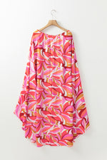 Load image into Gallery viewer, Rose Floral High Low Bandeau Vacay Dress
