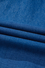 Load image into Gallery viewer, Sail Blue Square Neck Bowknot A-line Sleeveless Denim Dress - Fashion Queen -  14
