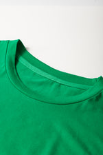 Load image into Gallery viewer, White Casual Plain Crew Neck Tee
