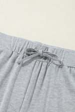 Load image into Gallery viewer, Black Split Long Cardigan and Skinny Pants Lounge Set
