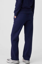 Load image into Gallery viewer, Light Grey Solid Color Fleece Lined Drawstring Waist Casual Pants - Fashion Queen
