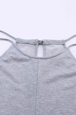 Load image into Gallery viewer, Black Patch Pockets Spaghetti Strap Wide Leg Jumpsuit - Fashion Queen
