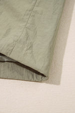 Load image into Gallery viewer, Laurel Green Zipped Pocket Cropped Hooded Utility Jacket
