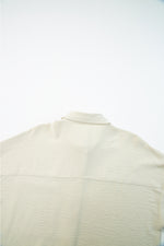 Load image into Gallery viewer, Beige Pure Color Patch Pocket Shirt - Fashion Queen -  10
