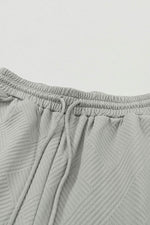 Load image into Gallery viewer, White Ultra Loose Textured 2pcs Slouchy Outfit - Fashion Queen
