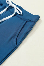 Load image into Gallery viewer, Gray Drawstring Waist Pocketed Joggers - Fashion Queen
