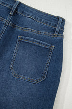 Load image into Gallery viewer, Sky Blue Cropped High Rise Wide Leg Jeans - Fashion Queen -  10
