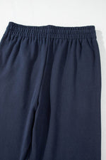 Load image into Gallery viewer, Light Grey Solid Color Fleece Lined Drawstring Waist Casual Pants - Fashion Queen
