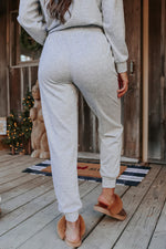 Load image into Gallery viewer, Long Sleeve Pullover and Jogger Pants Lounge Set
